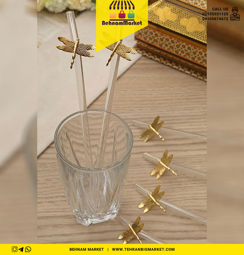 نی شربت پروانه و برگ