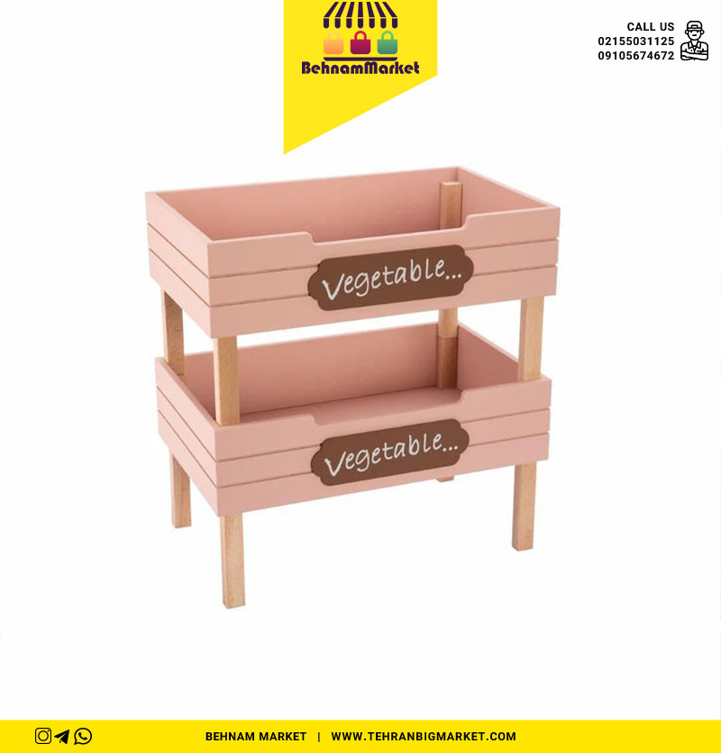 جا پیاز و سیب چوبی