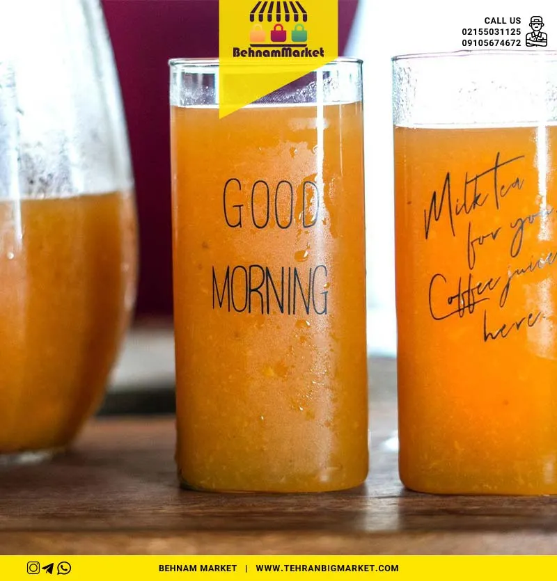 لیوان تکست مربعی