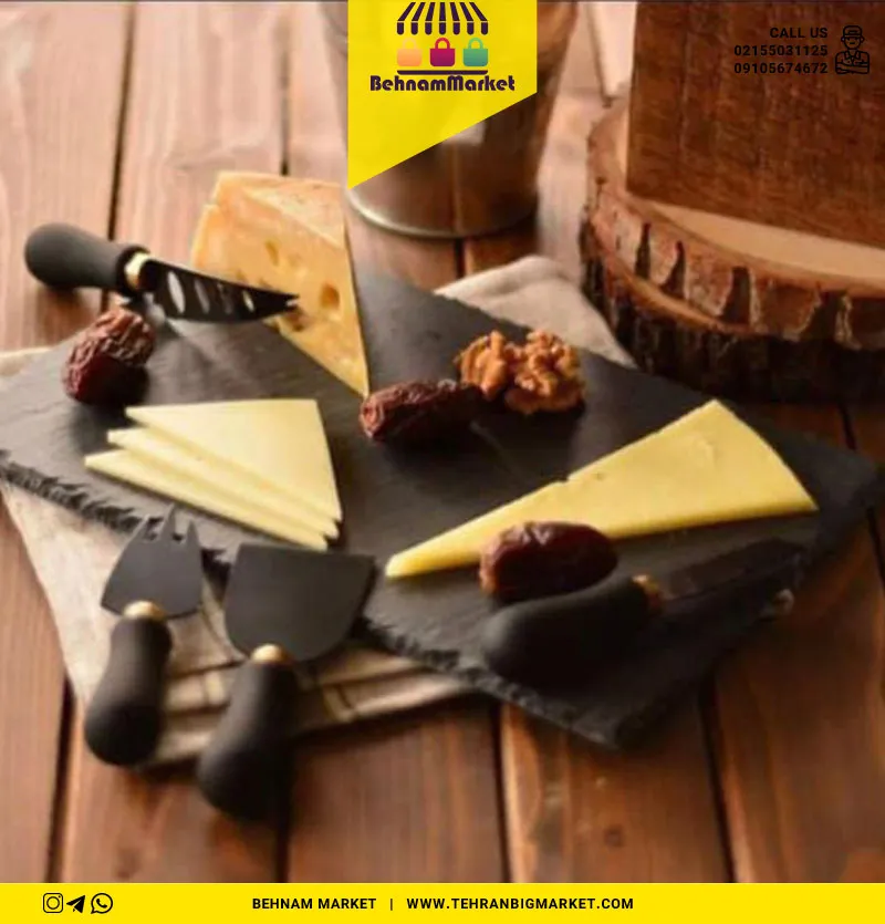 ست کارد ۴ تایی صبحانه تمام مشکی زوکی