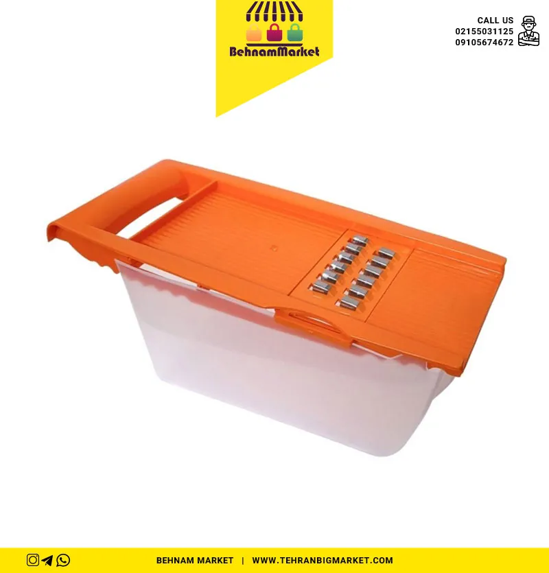 رنده مخزن دار ۸ کاره