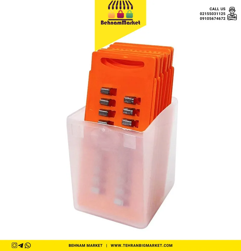 رنده مخزن دار ۸ کاره