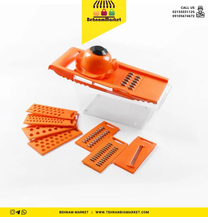 رنده مخزن دار ۸ کاره