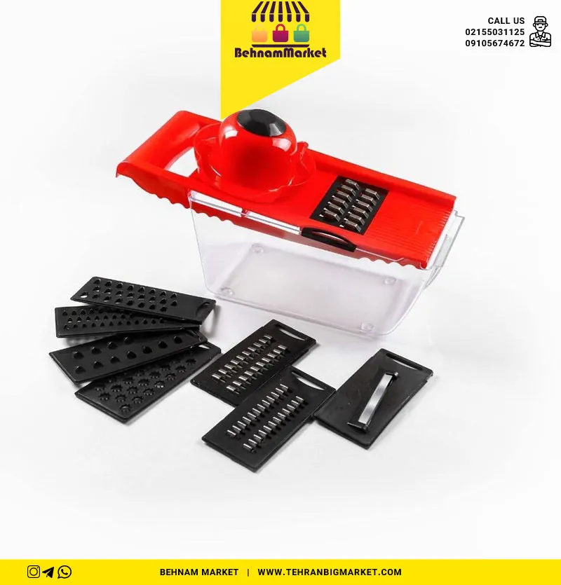 رنده مخزن دار ۸ کاره