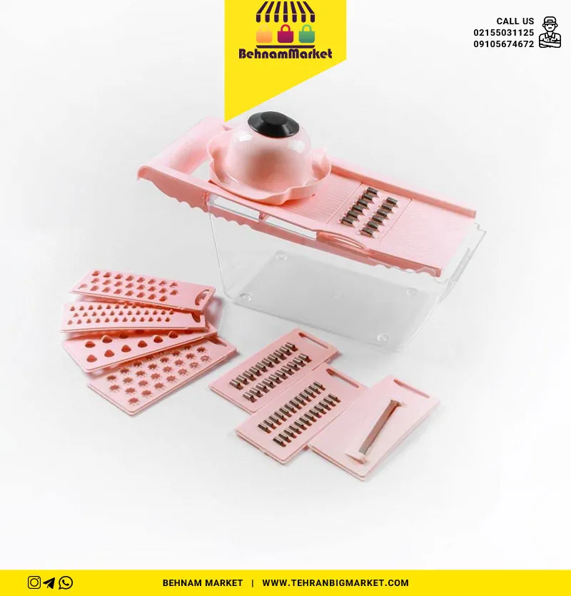 رنده مخزن دار ۸ کاره