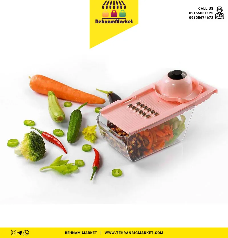 رنده مخزن دار ۸ کاره