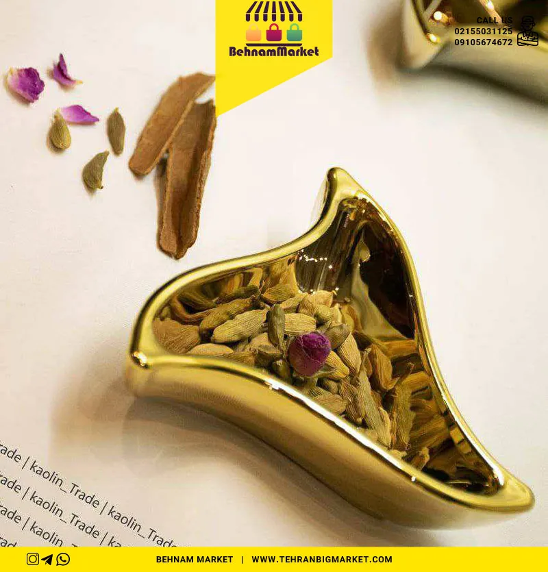 اردو طلایی گل زیره چوب