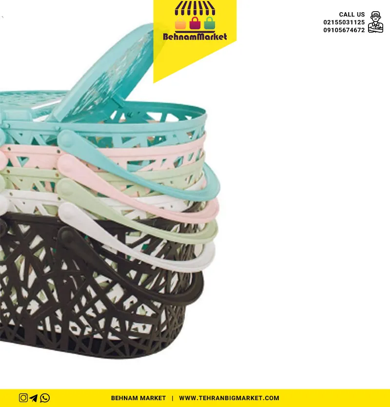 سبد پیک نیک درب دار مانترا