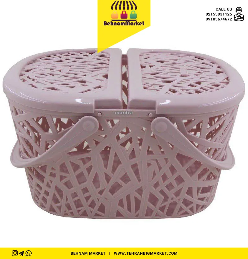 سبد پیک نیک درب دار مانترا