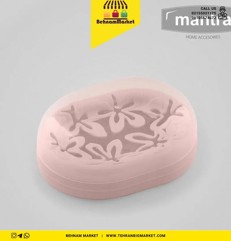 جا صابونی طرح گل