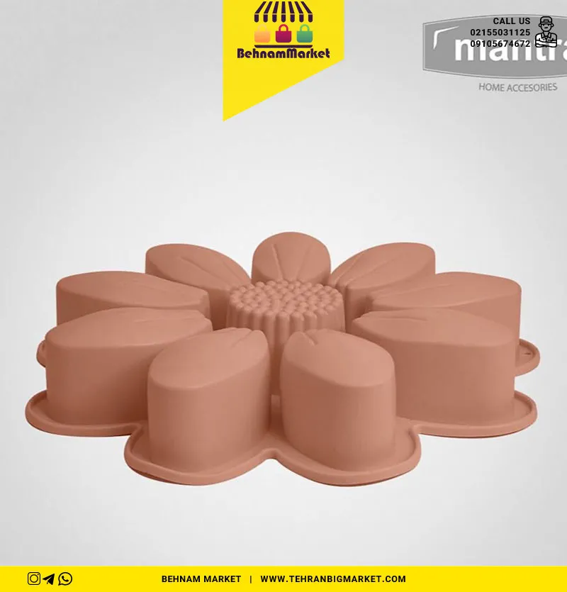 قالب ژله گل سایز بزرگ