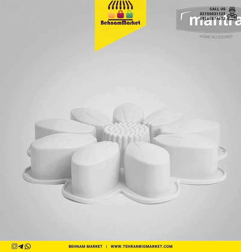 قالب ژله گل سایز بزرگ