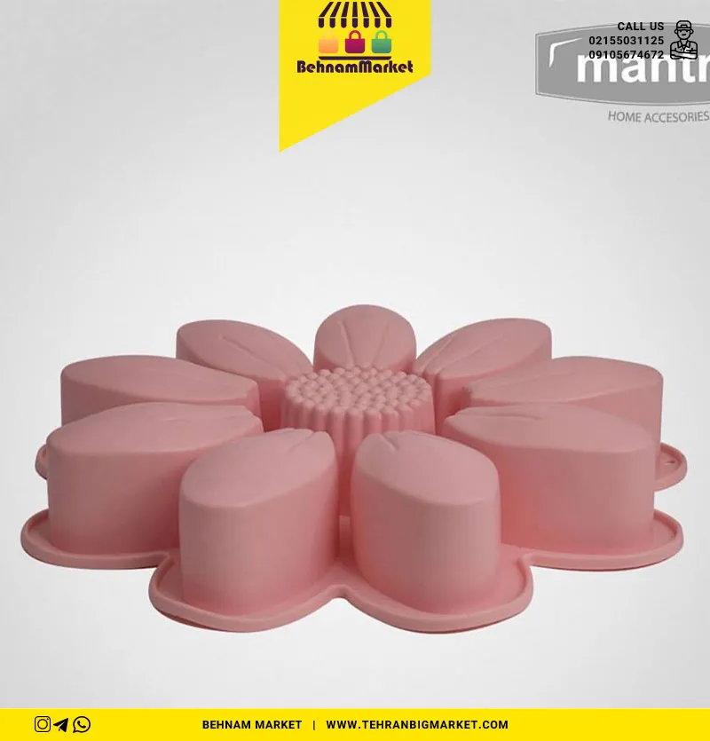 قالب ژله گل سایز بزرگ