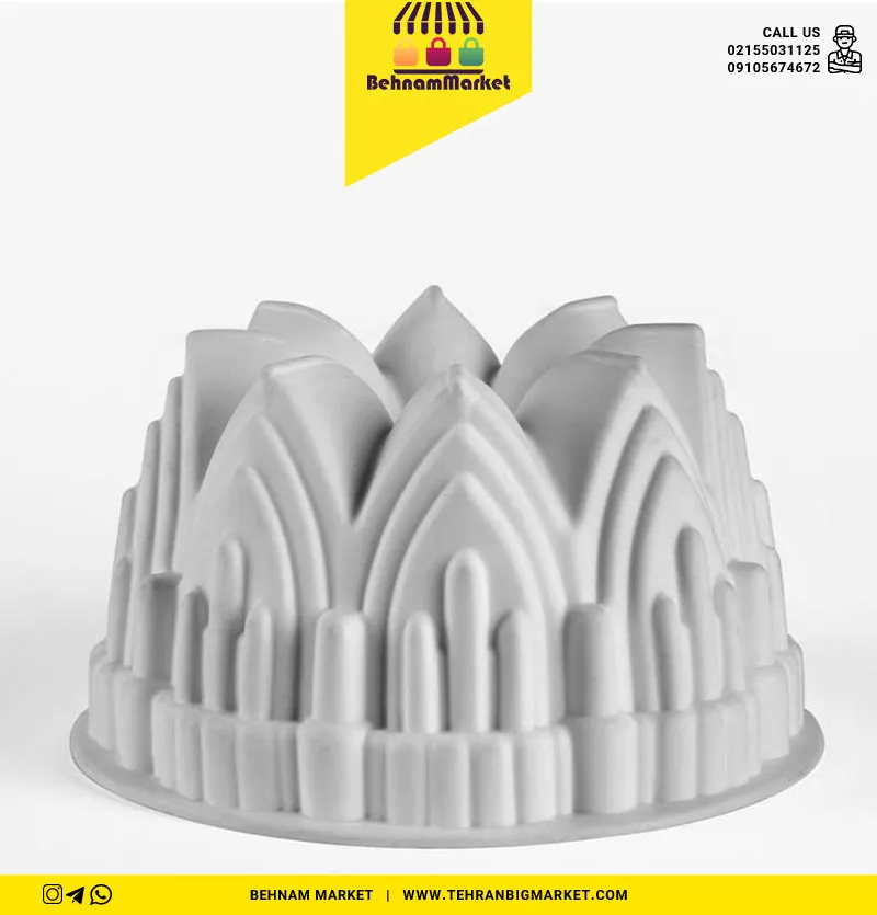 قالب ژله تاج در سایز بزرگ