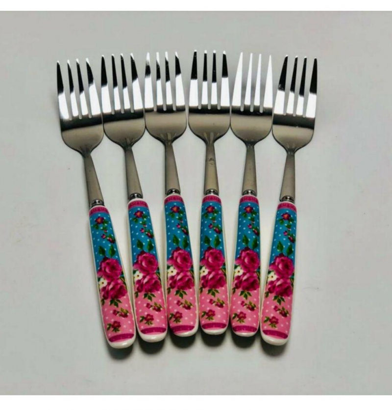 قاشق و چنگال سرامیکی